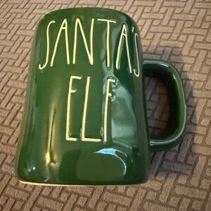Rae Dunn Santas Elf Artisan Collection Green Mug